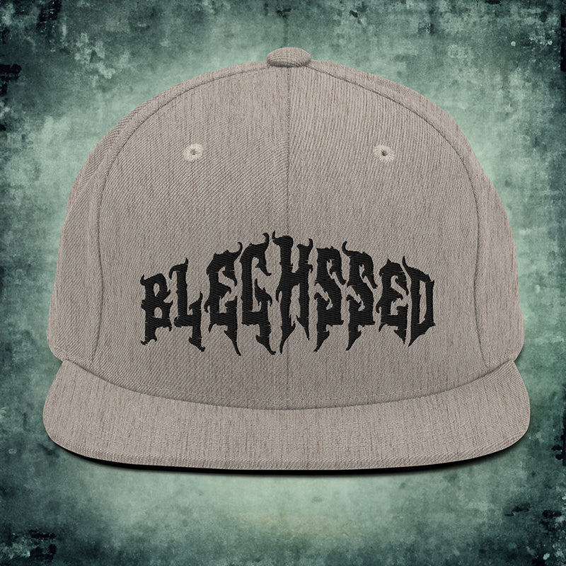 Bleghssed Heather Snapback Hat