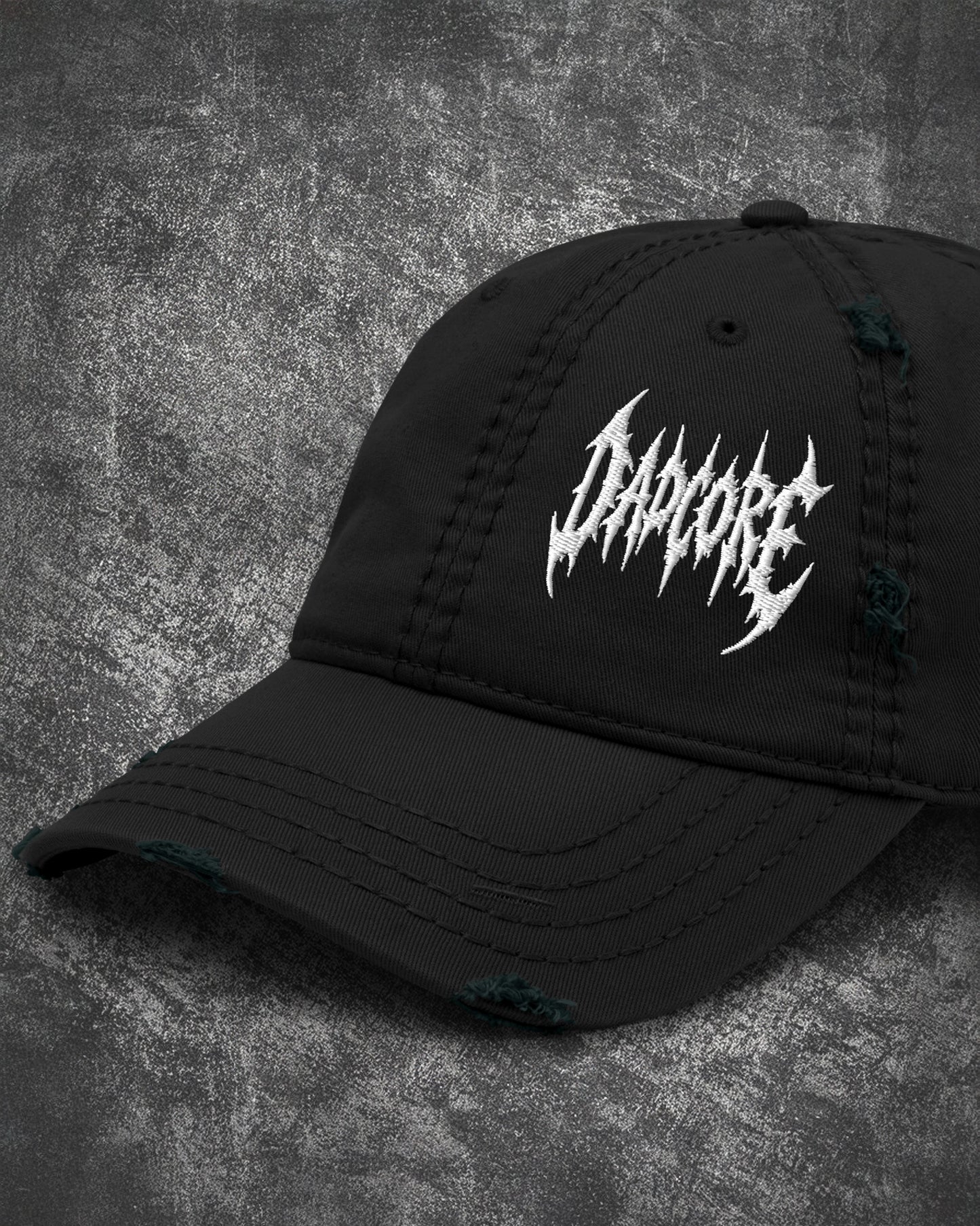 DADCORE Distressed Dad Hat