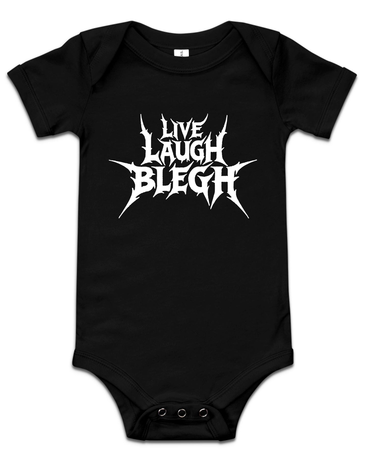 Live Laugh Blegh Baby Bodysuit