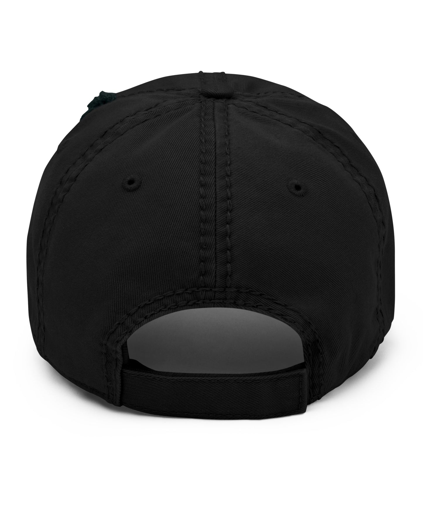 BORN TIRED Distressed Dad Hat
