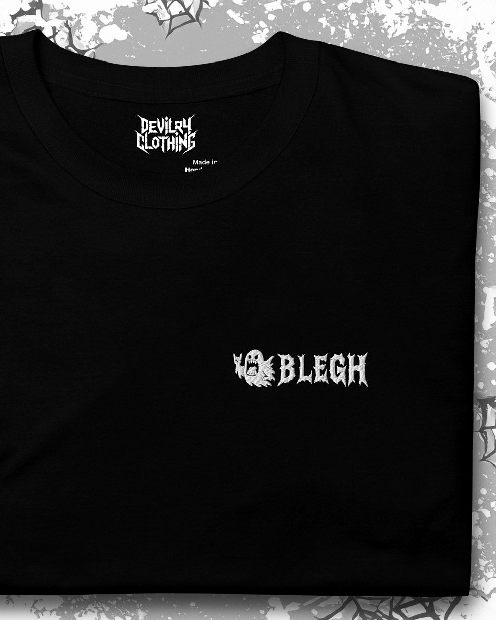 BOO BLEGH Embroidered T-Shirt