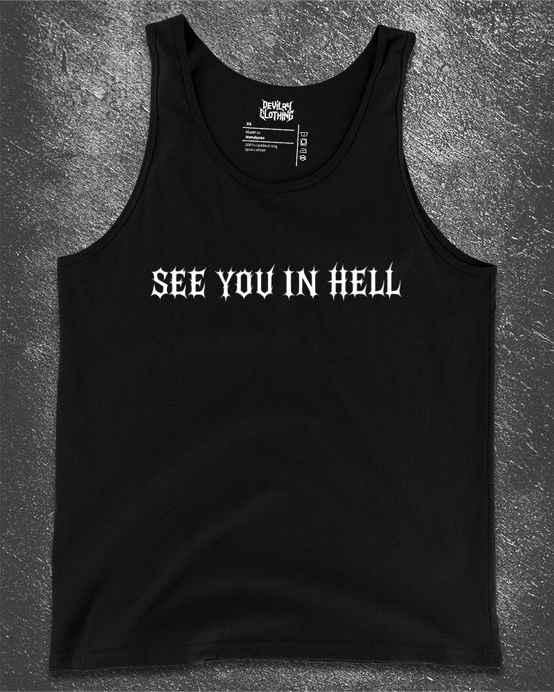 SEE YOU IN HELL Tank Top