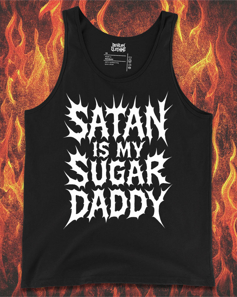 SATAN IS MY SUGAR DADDY Tank Top