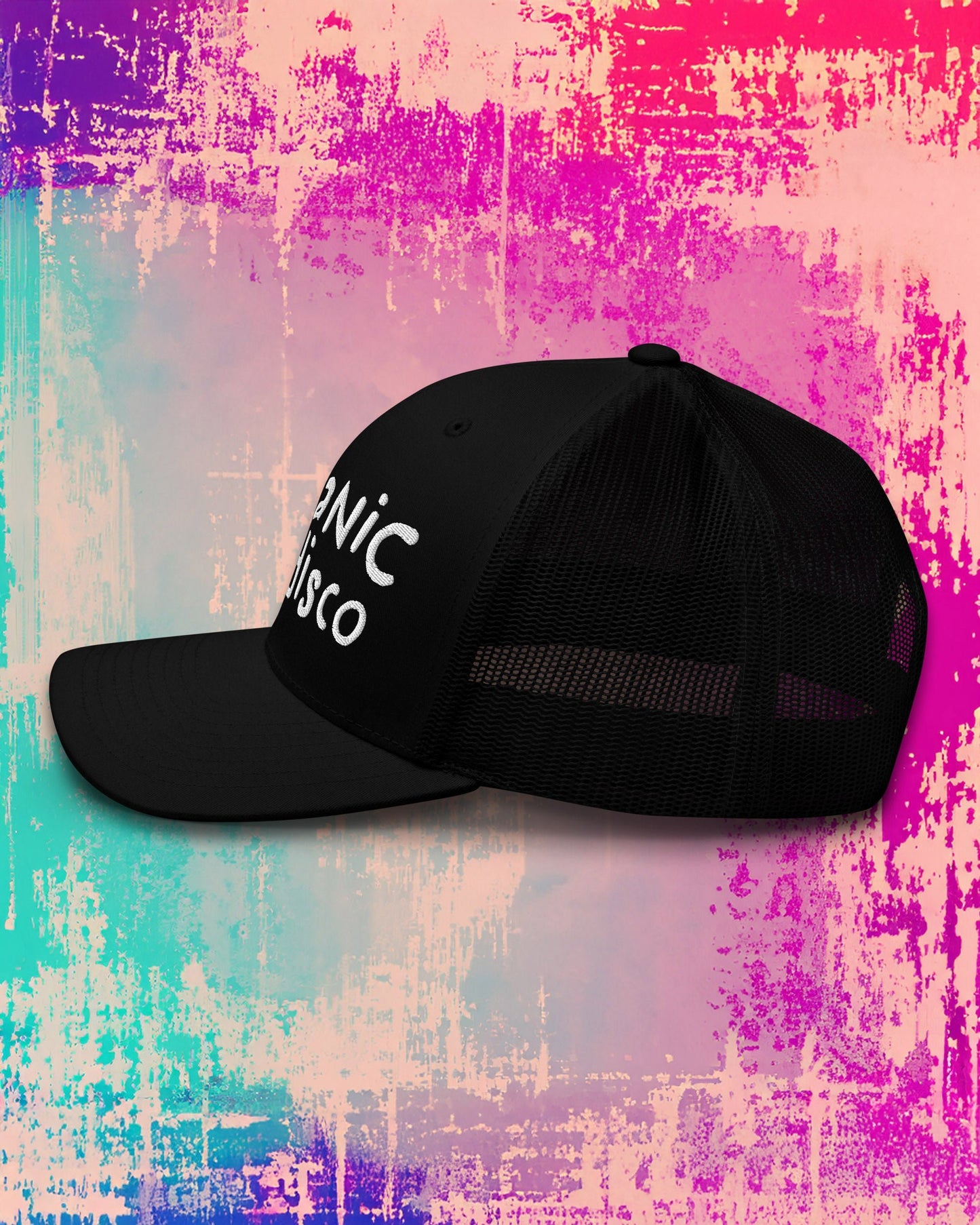 All PaNiC no disco Trucker Cap