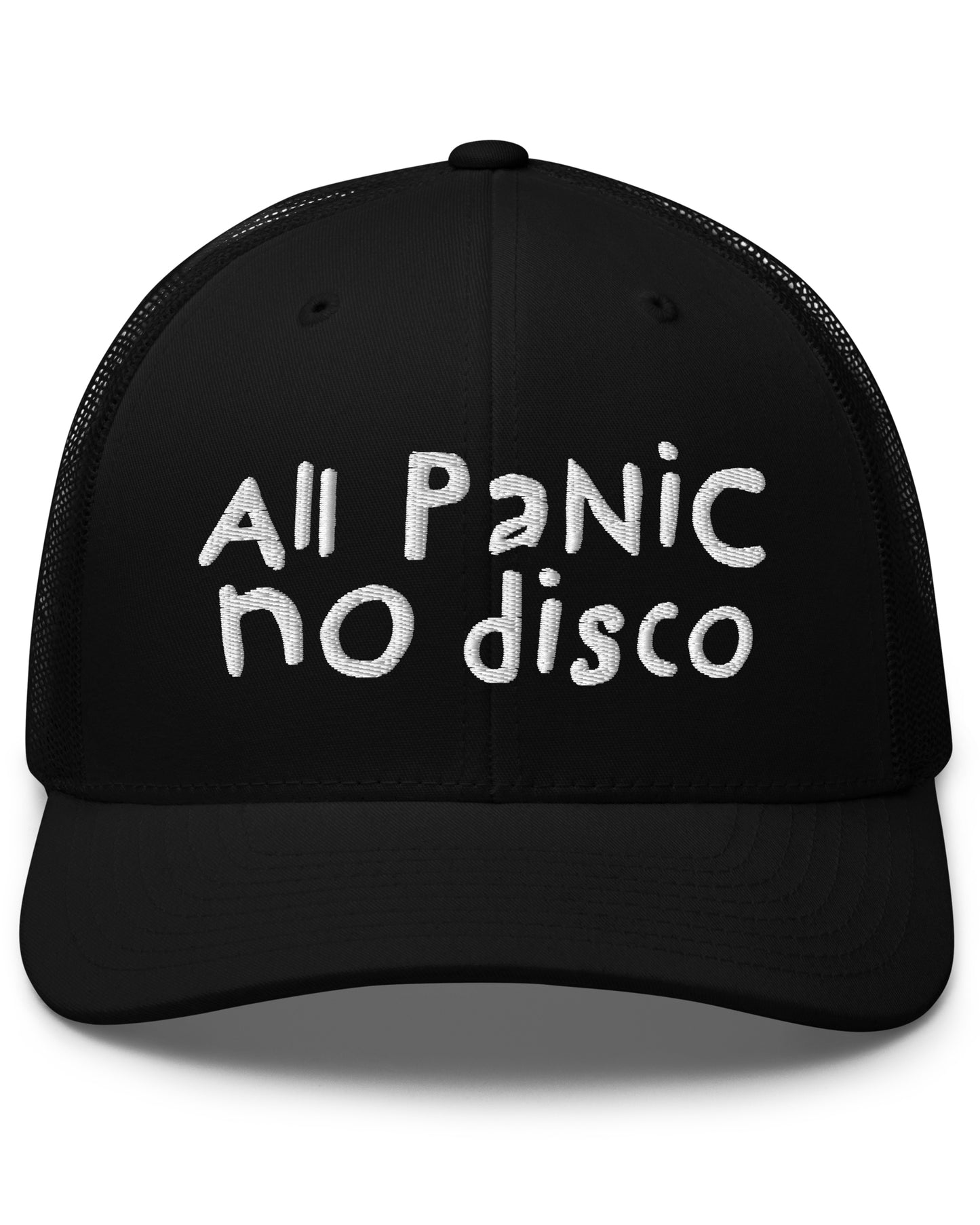 All PaNiC no disco Trucker Cap