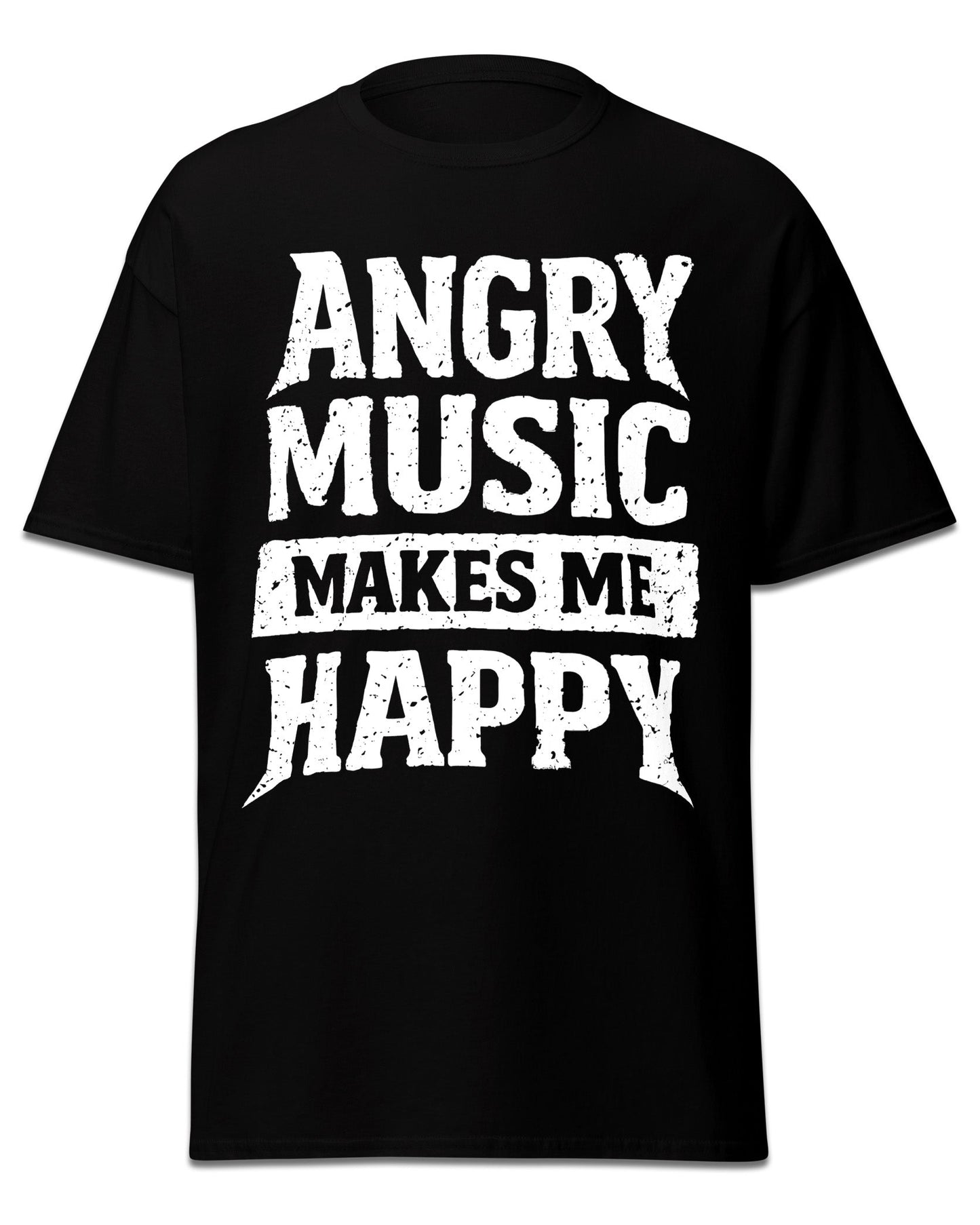 Angry Music Makes Me Happy T-Shirt