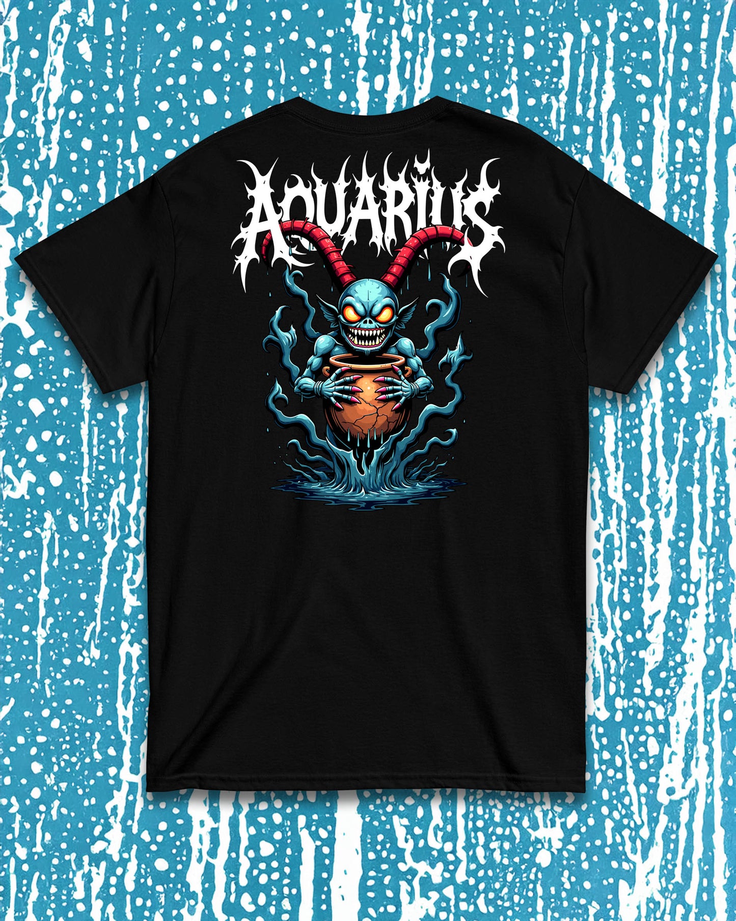 AQUARIUS Embroidered T-Shirt