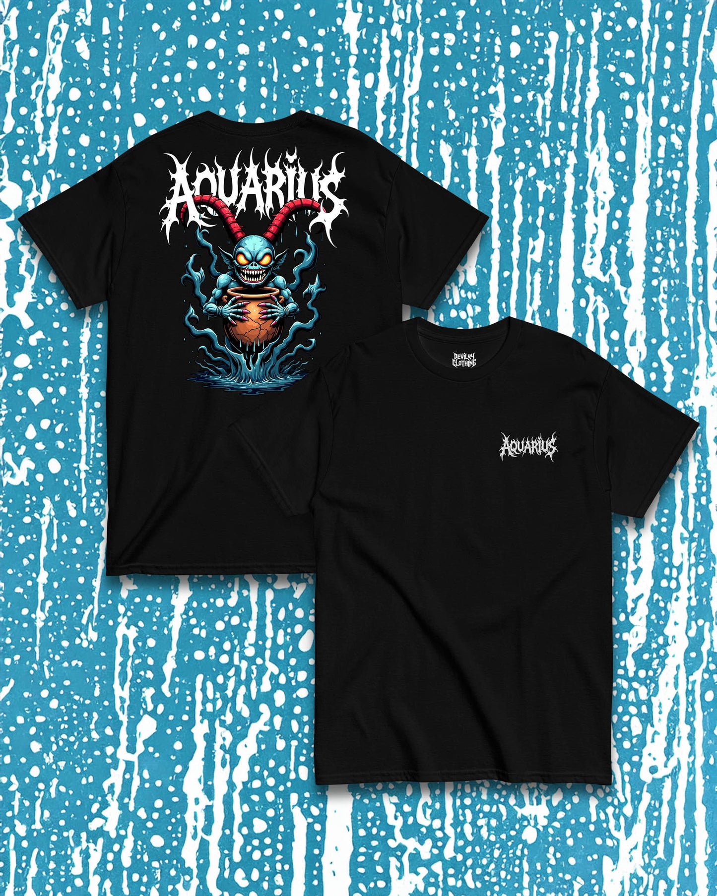 AQUARIUS Embroidered T-Shirt