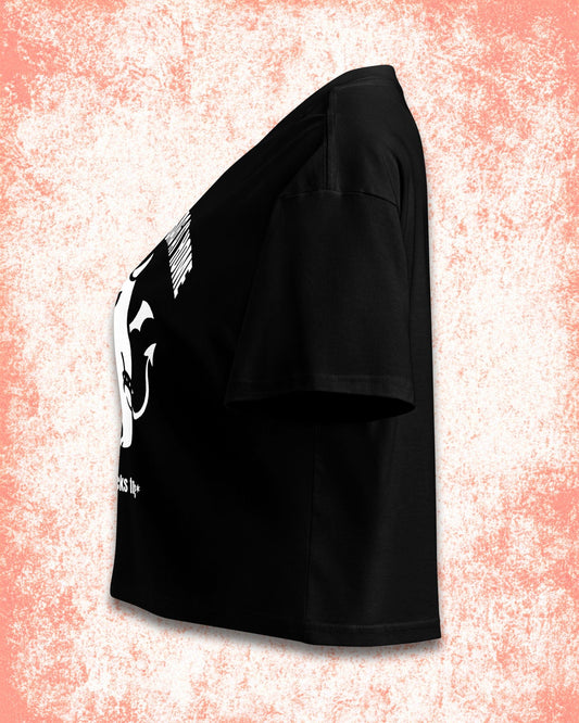 Bag of F's Demon Crop Top