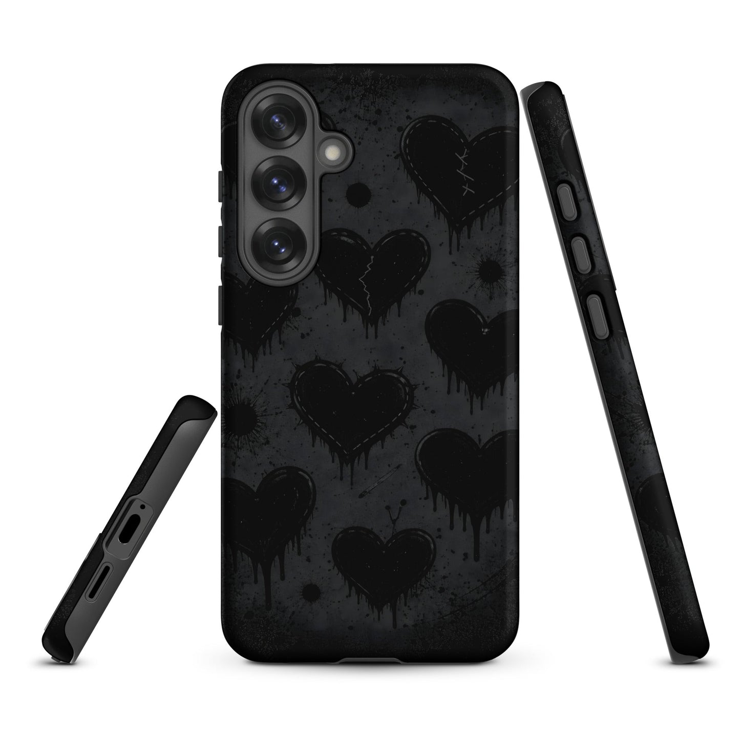 BLACKHEART STATIC Samsung Tough Case