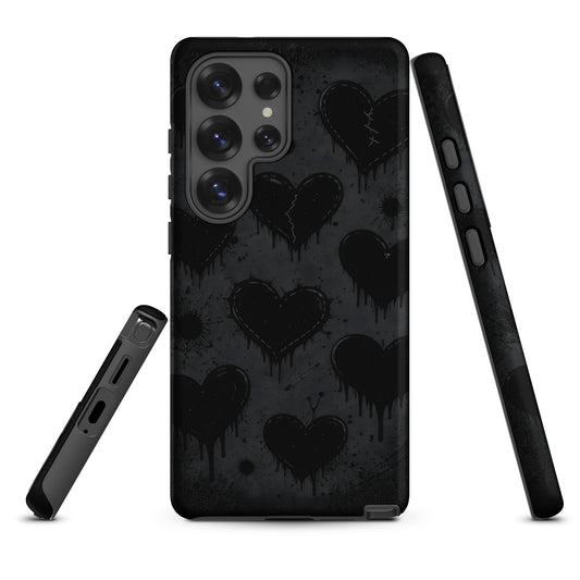 BLACKHEART STATIC Samsung Tough Case