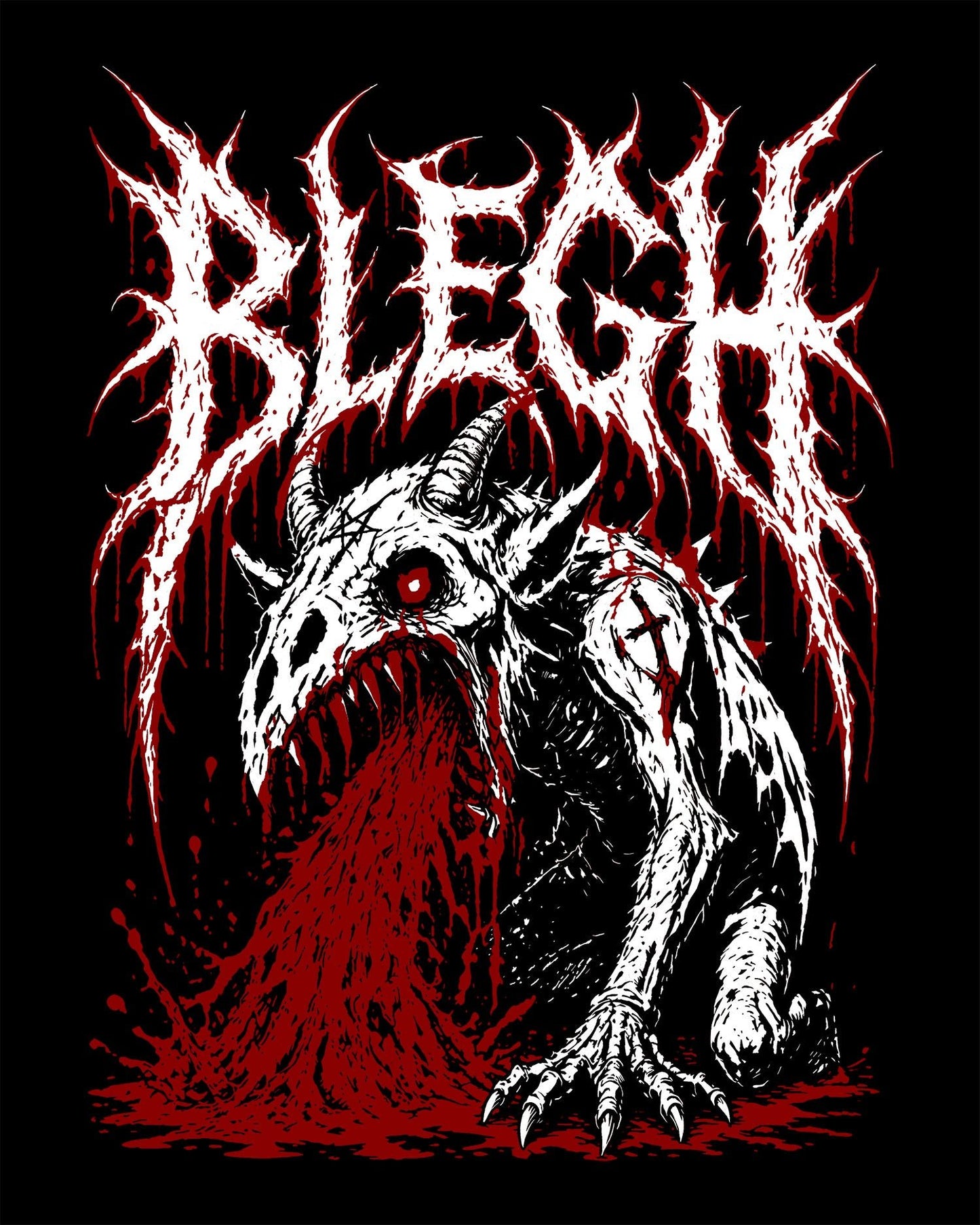 BLEGH Demon Hoodie