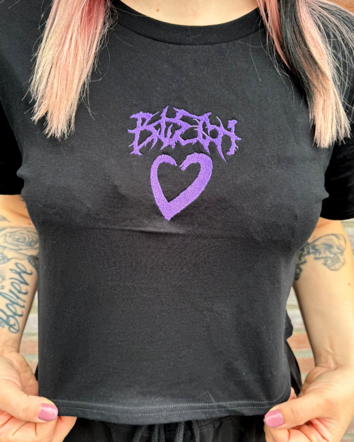 Blegh Love Women’s Crop Top