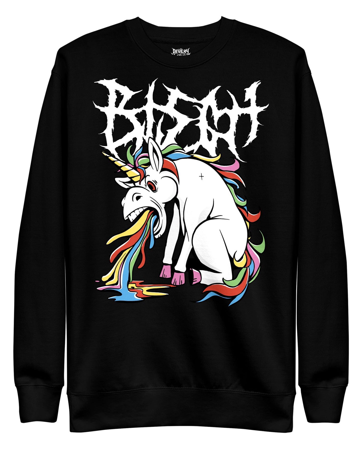 Blegh Unicorn Vomit Sweatshirt