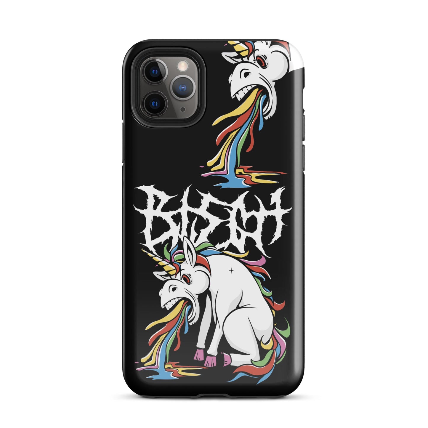 BLEGH Unicorn Vomit Tough iPhone Case