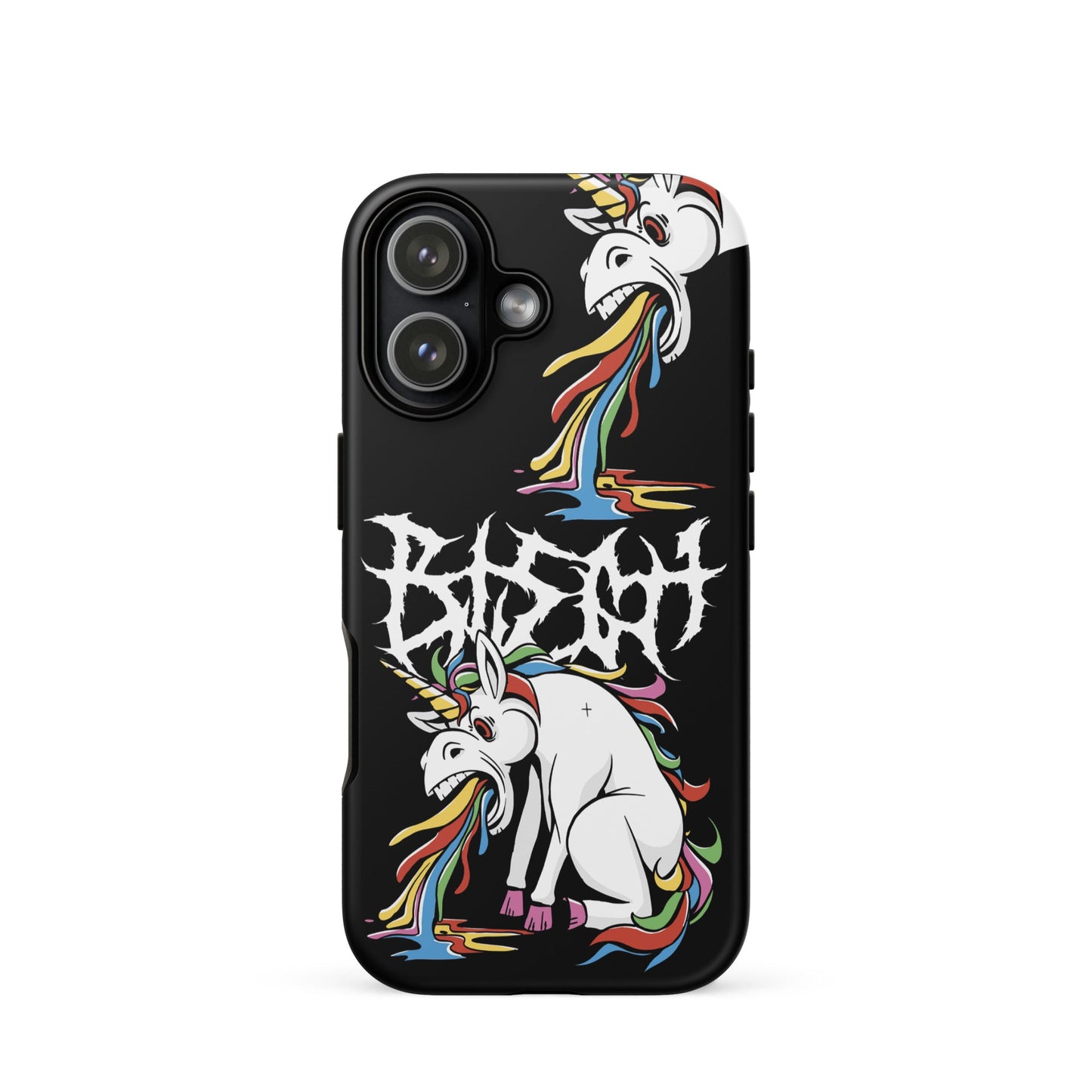 BLEGH Unicorn Vomit Tough iPhone Case