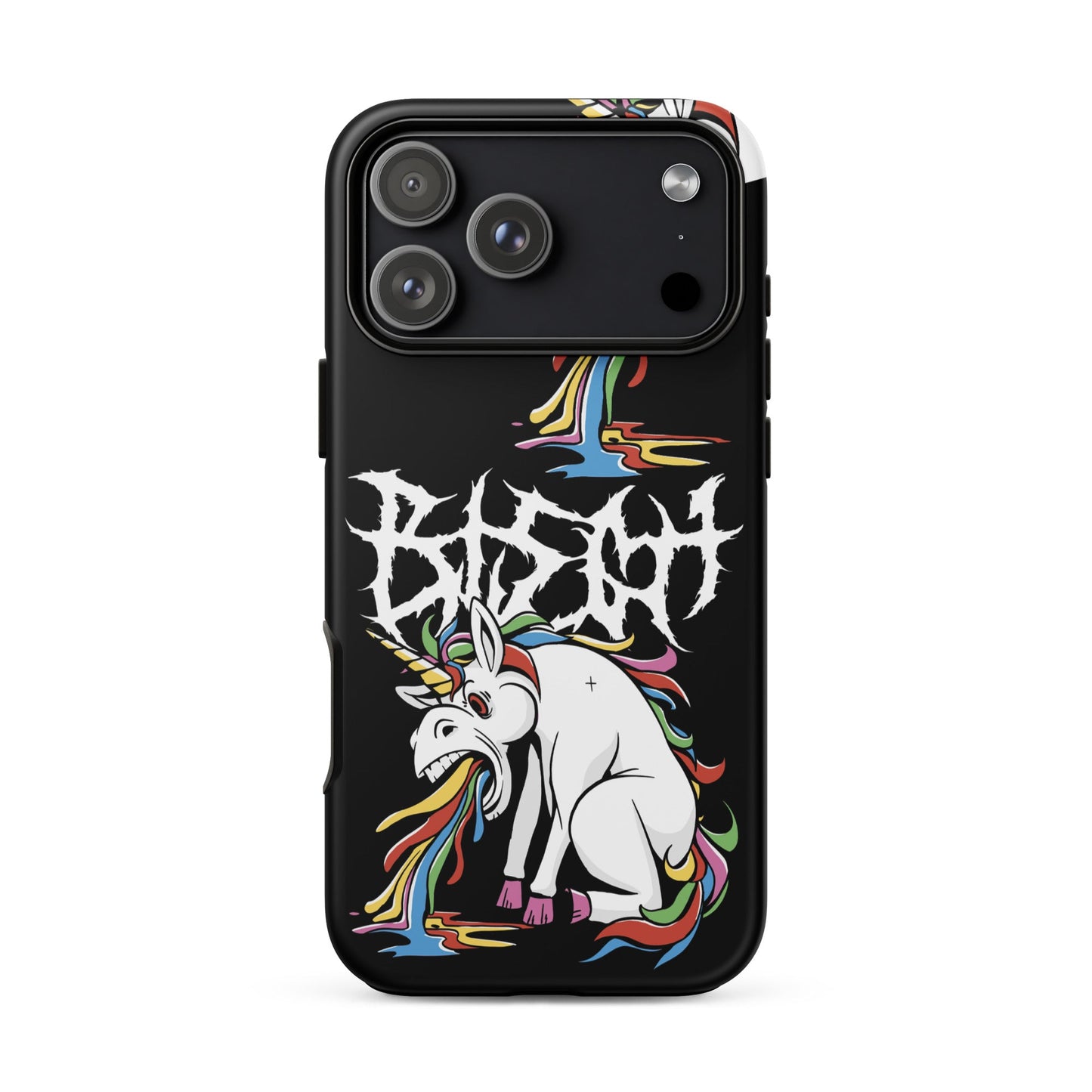 BLEGH Unicorn Vomit Tough iPhone Case