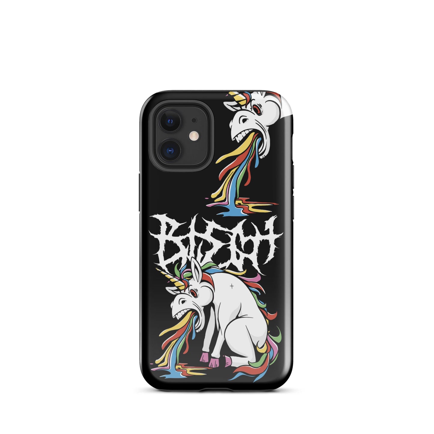 BLEGH Unicorn Vomit Tough iPhone Case
