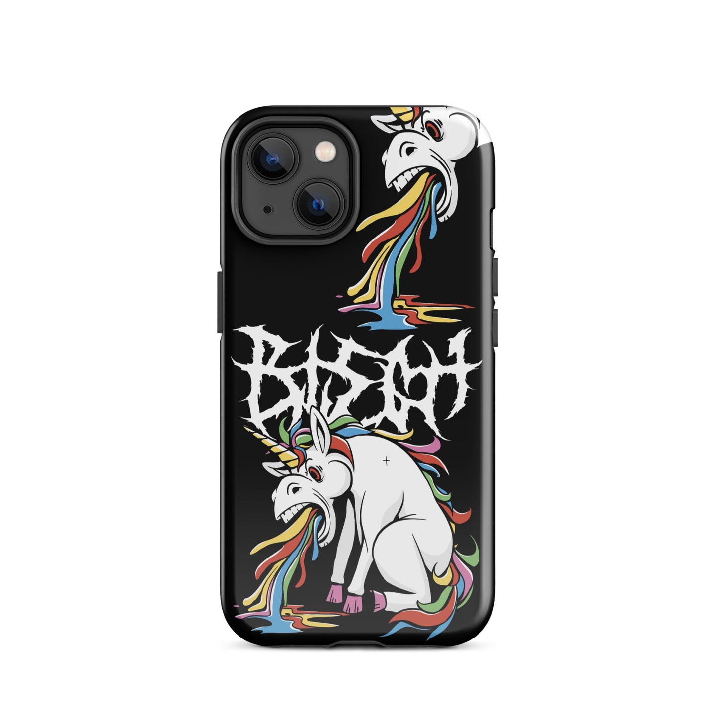 BLEGH Unicorn Vomit Tough iPhone Case