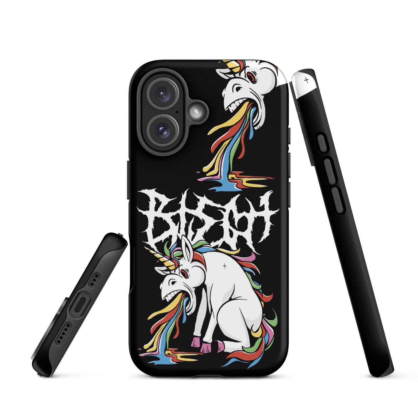 BLEGH Unicorn Vomit Tough iPhone Case