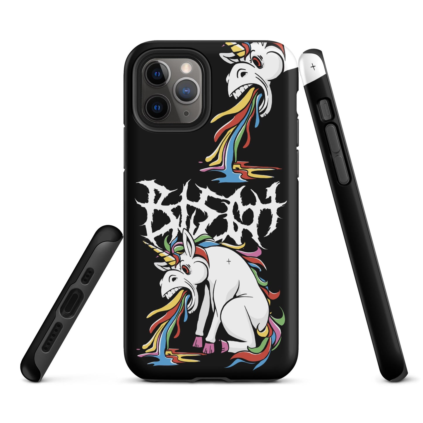 BLEGH Unicorn Vomit Tough iPhone Case