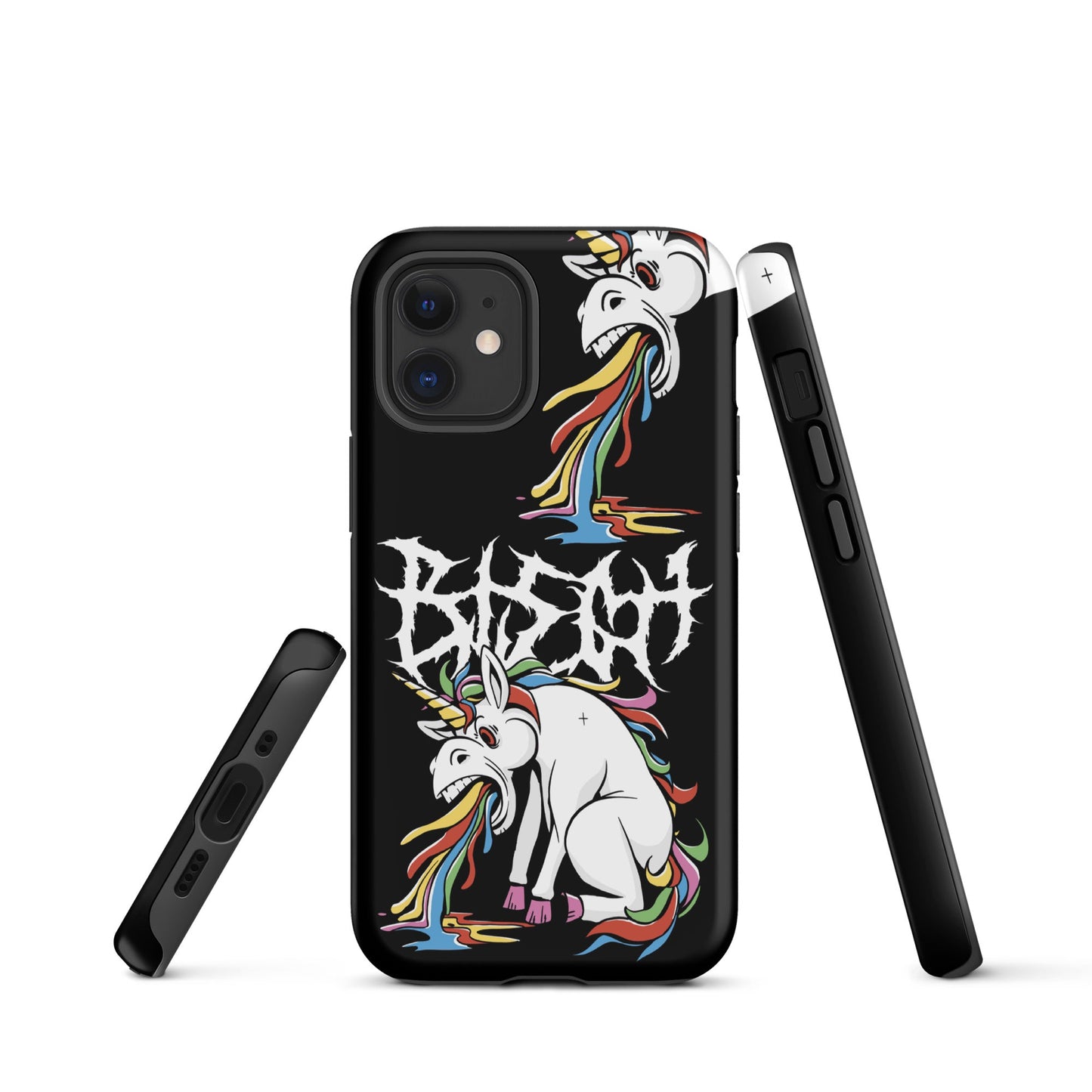 BLEGH Unicorn Vomit Tough iPhone Case