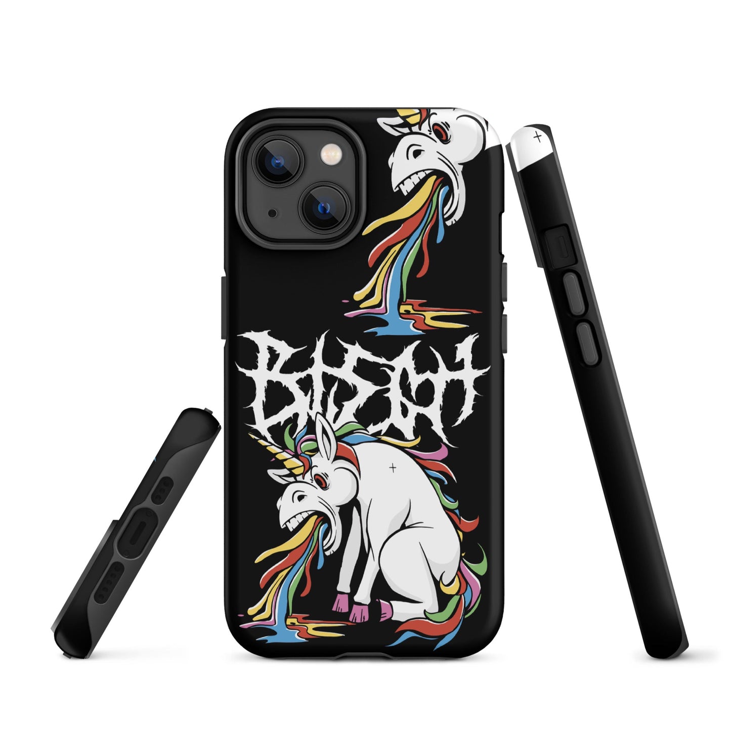 BLEGH Unicorn Vomit Tough iPhone Case