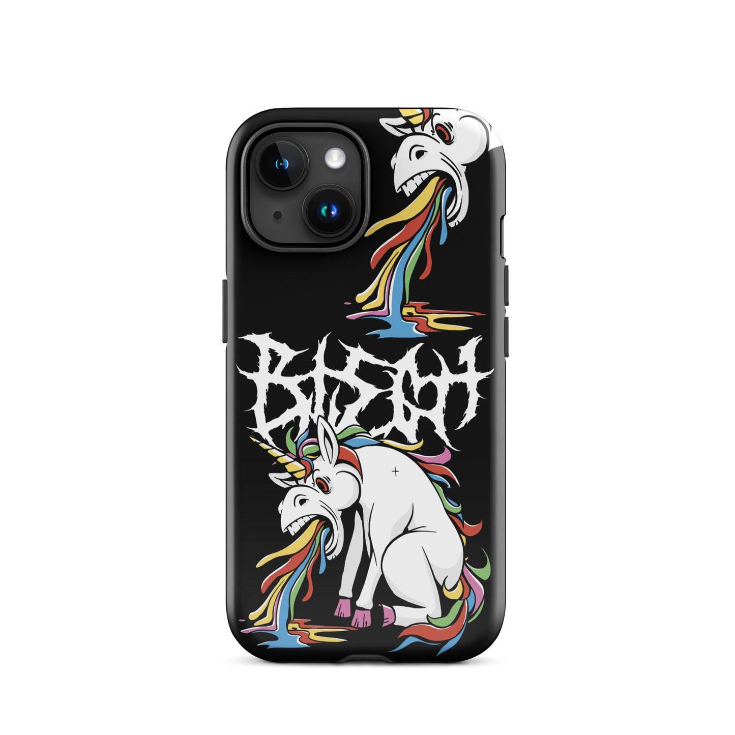 BLEGH Unicorn Vomit Tough iPhone Case