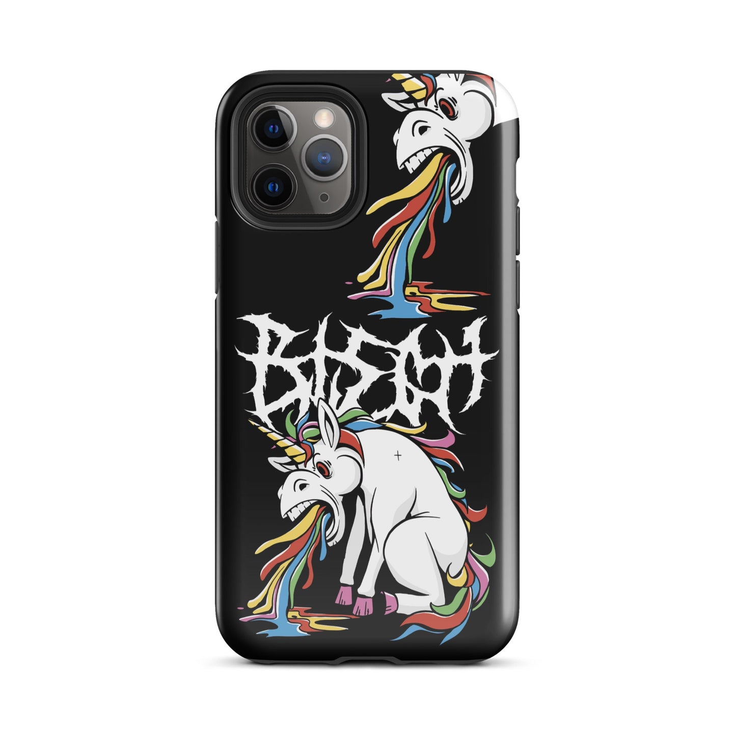 BLEGH Unicorn Vomit Tough iPhone Case