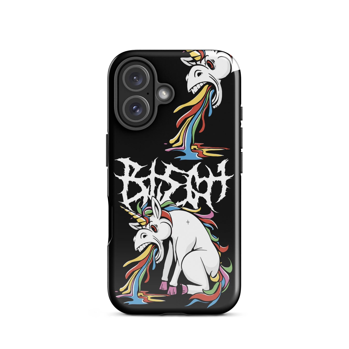 BLEGH Unicorn Vomit Tough iPhone Case