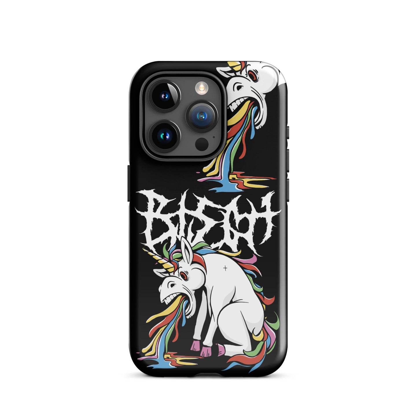 BLEGH Unicorn Vomit Tough iPhone Case