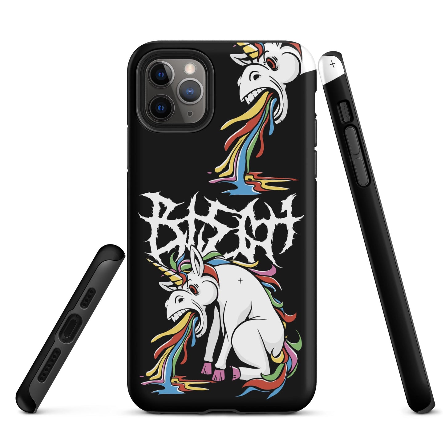 BLEGH Unicorn Vomit Tough iPhone Case