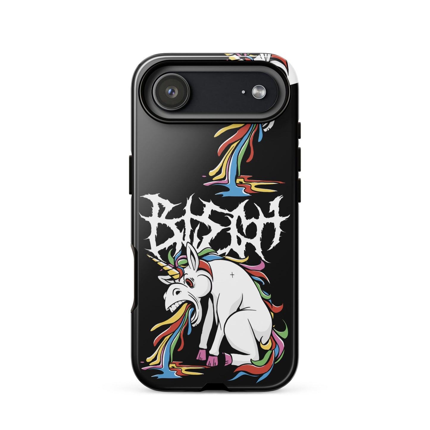 BLEGH Unicorn Vomit Tough iPhone Case