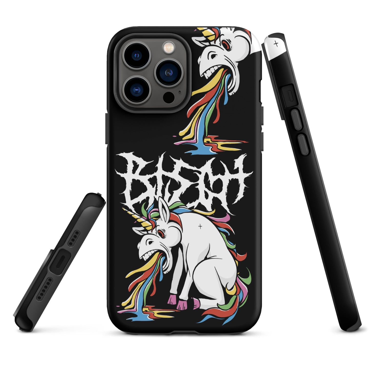 BLEGH Unicorn Vomit Tough iPhone Case