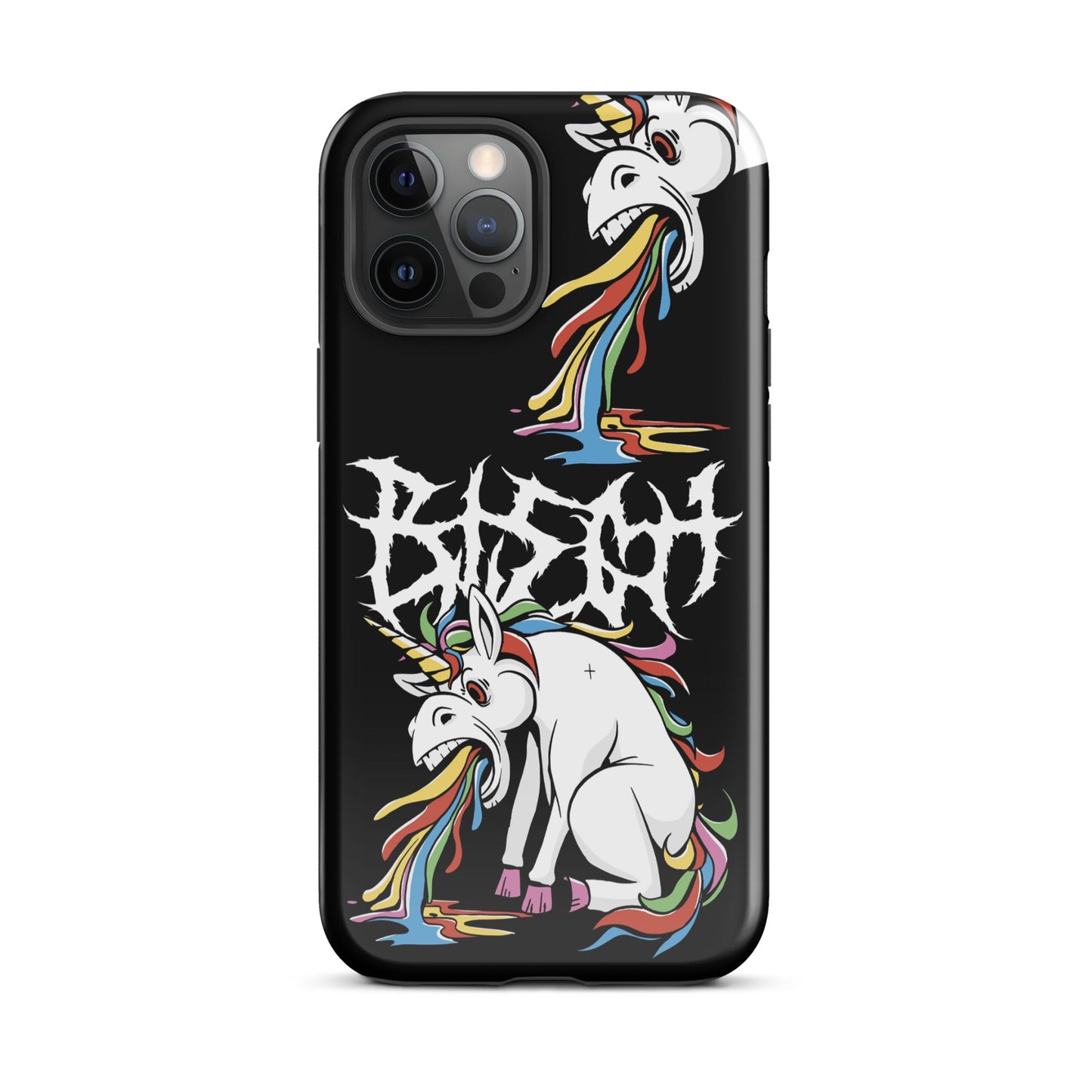 BLEGH Unicorn Vomit Tough iPhone Case