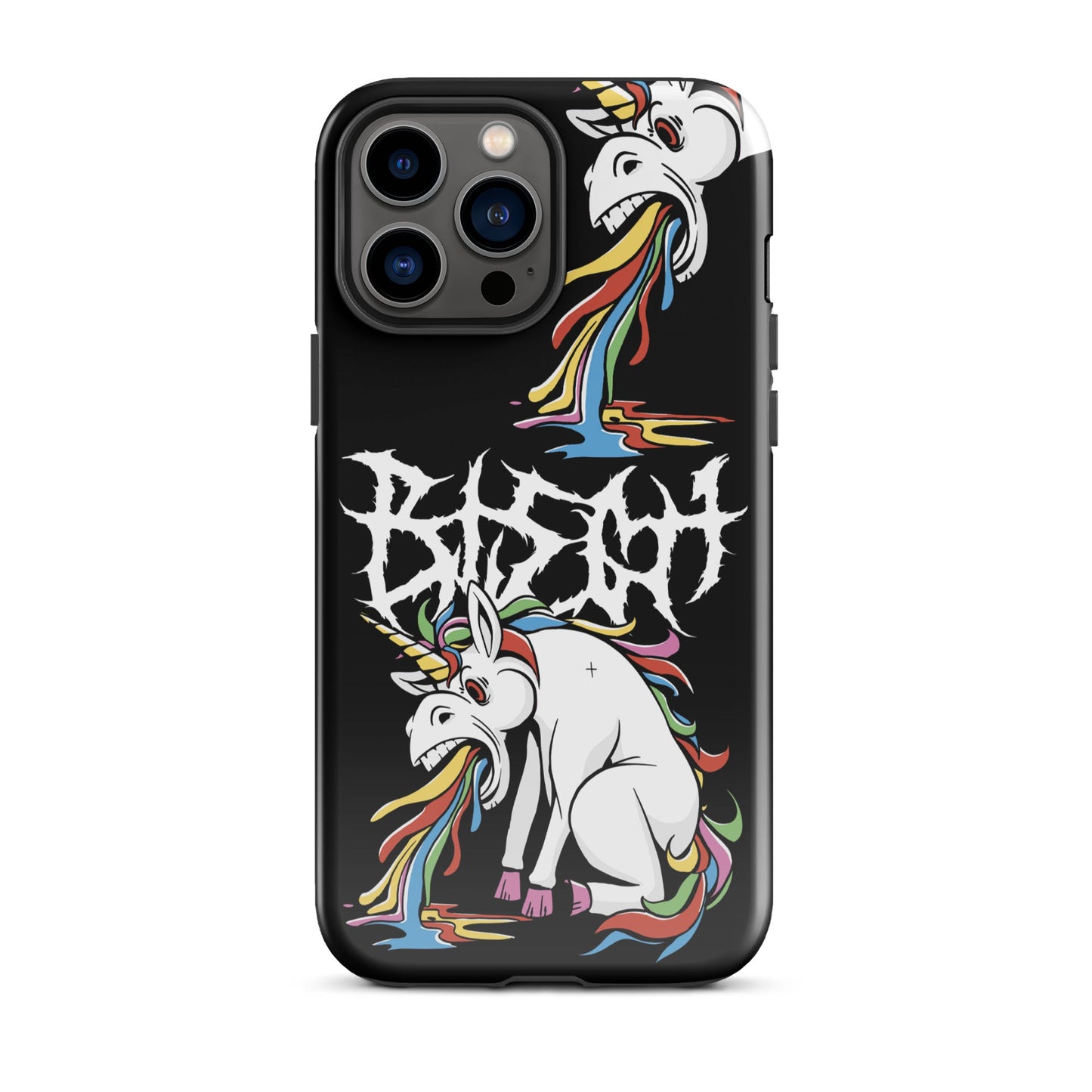 BLEGH Unicorn Vomit Tough iPhone Case