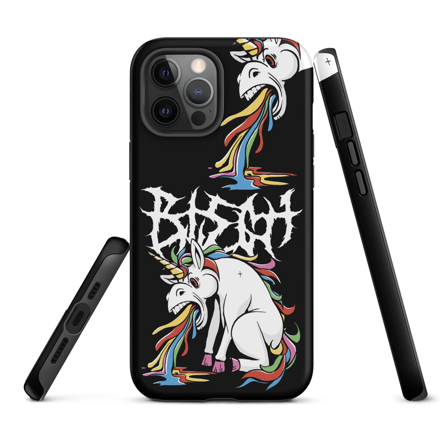 BLEGH Unicorn Vomit Tough iPhone Case