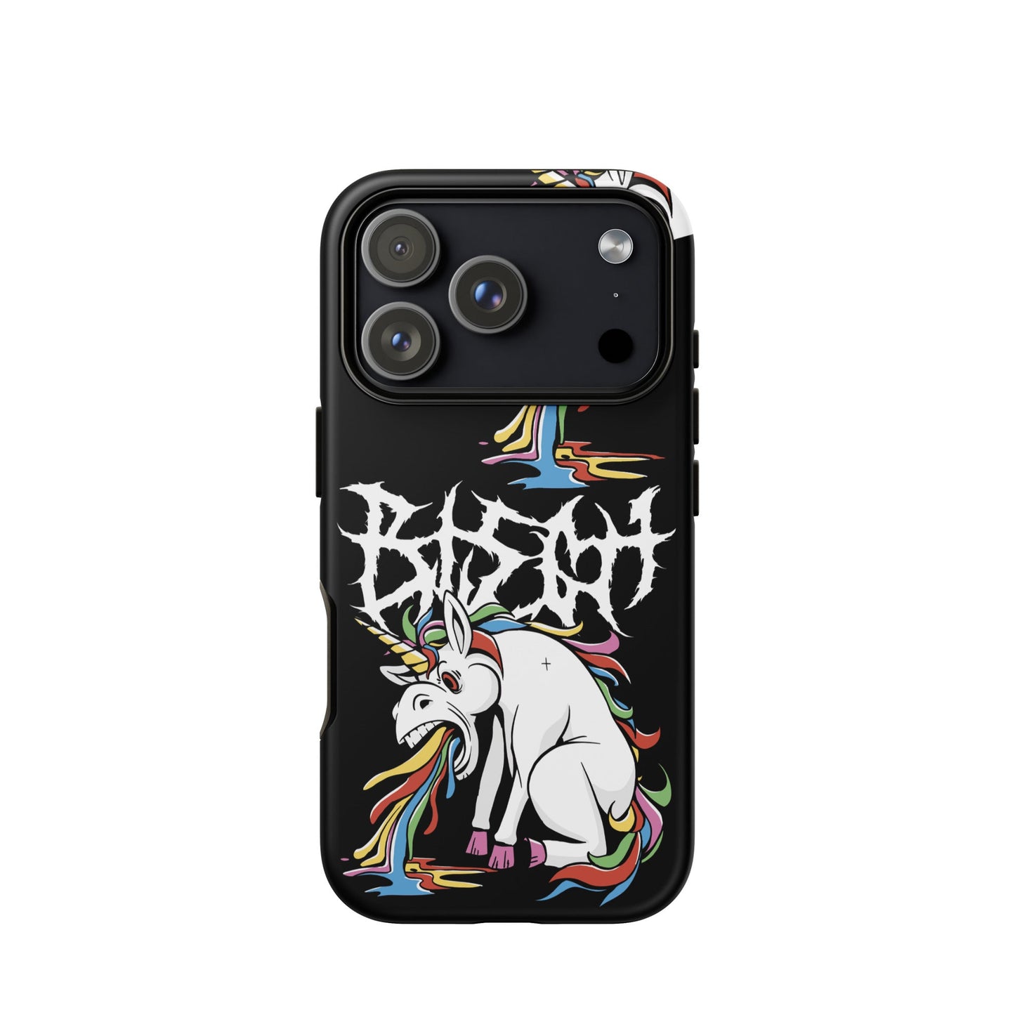 BLEGH Unicorn Vomit Tough iPhone Case