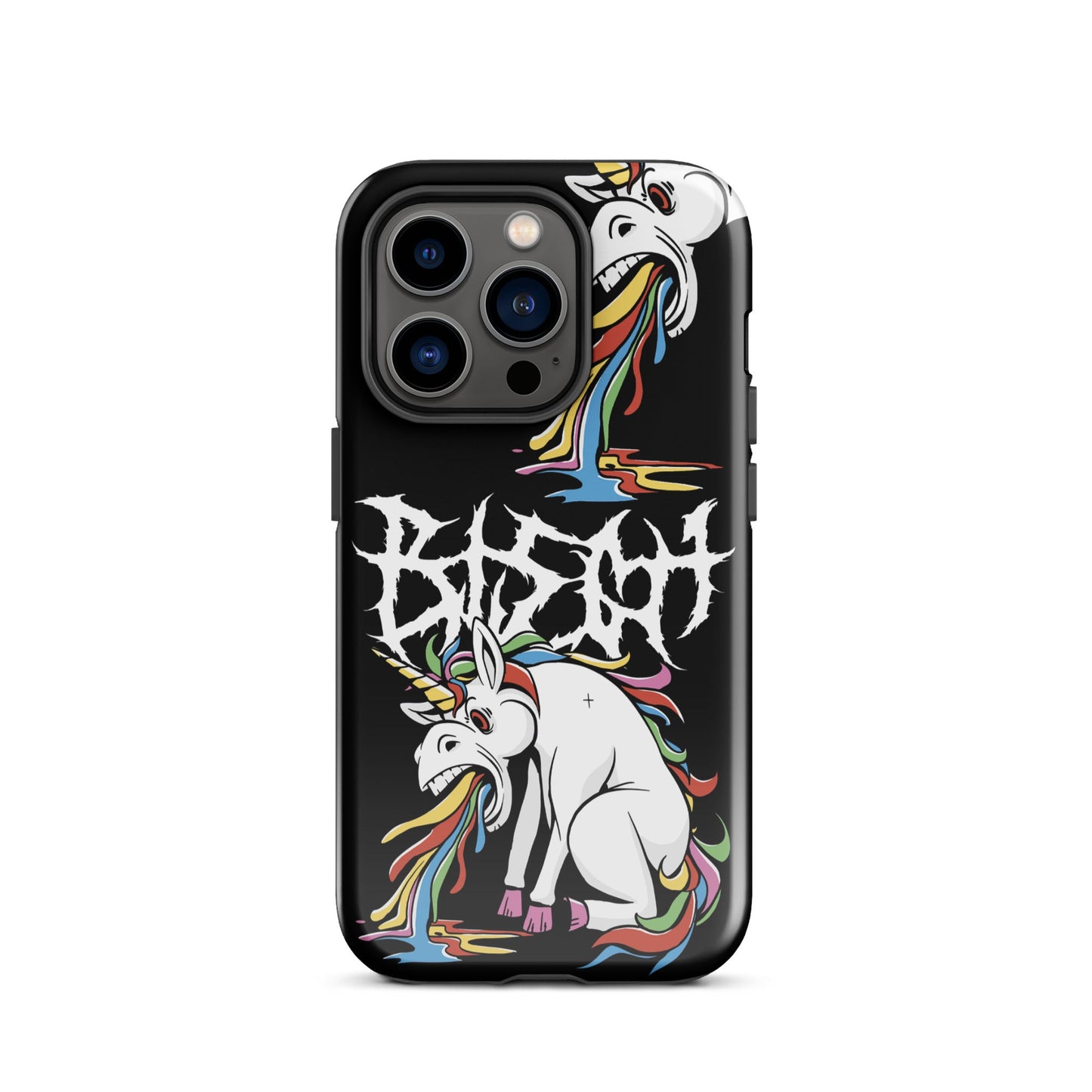 BLEGH Unicorn Vomit Tough iPhone Case