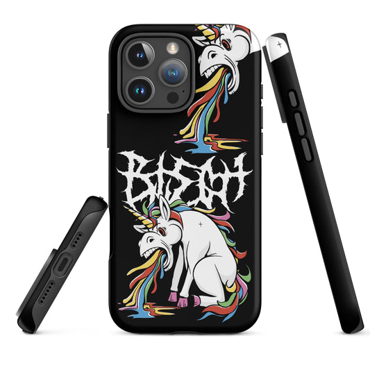BLEGH Unicorn Vomit Tough iPhone Case