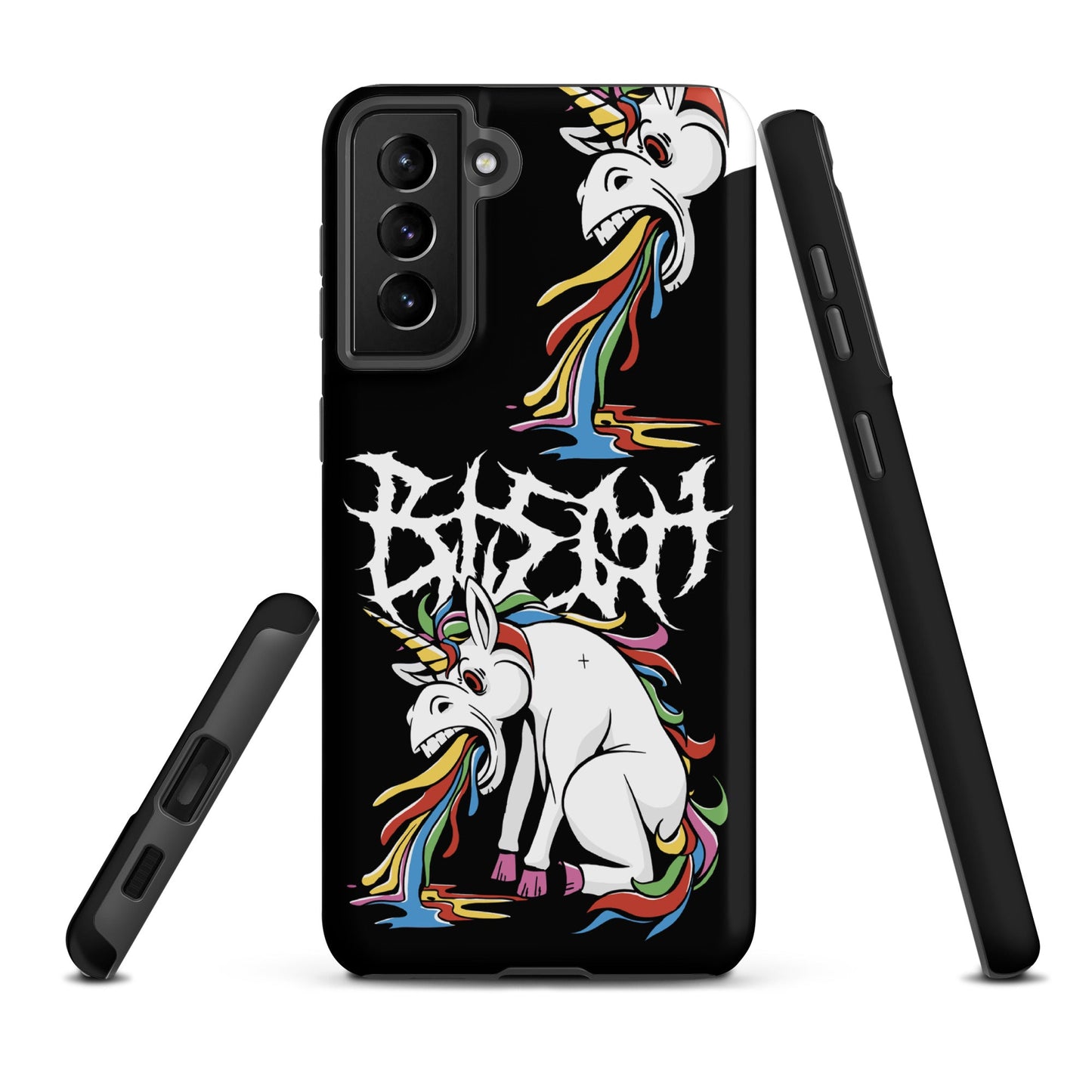 BLEGH Unicorn Vomit Tough Samsung Case