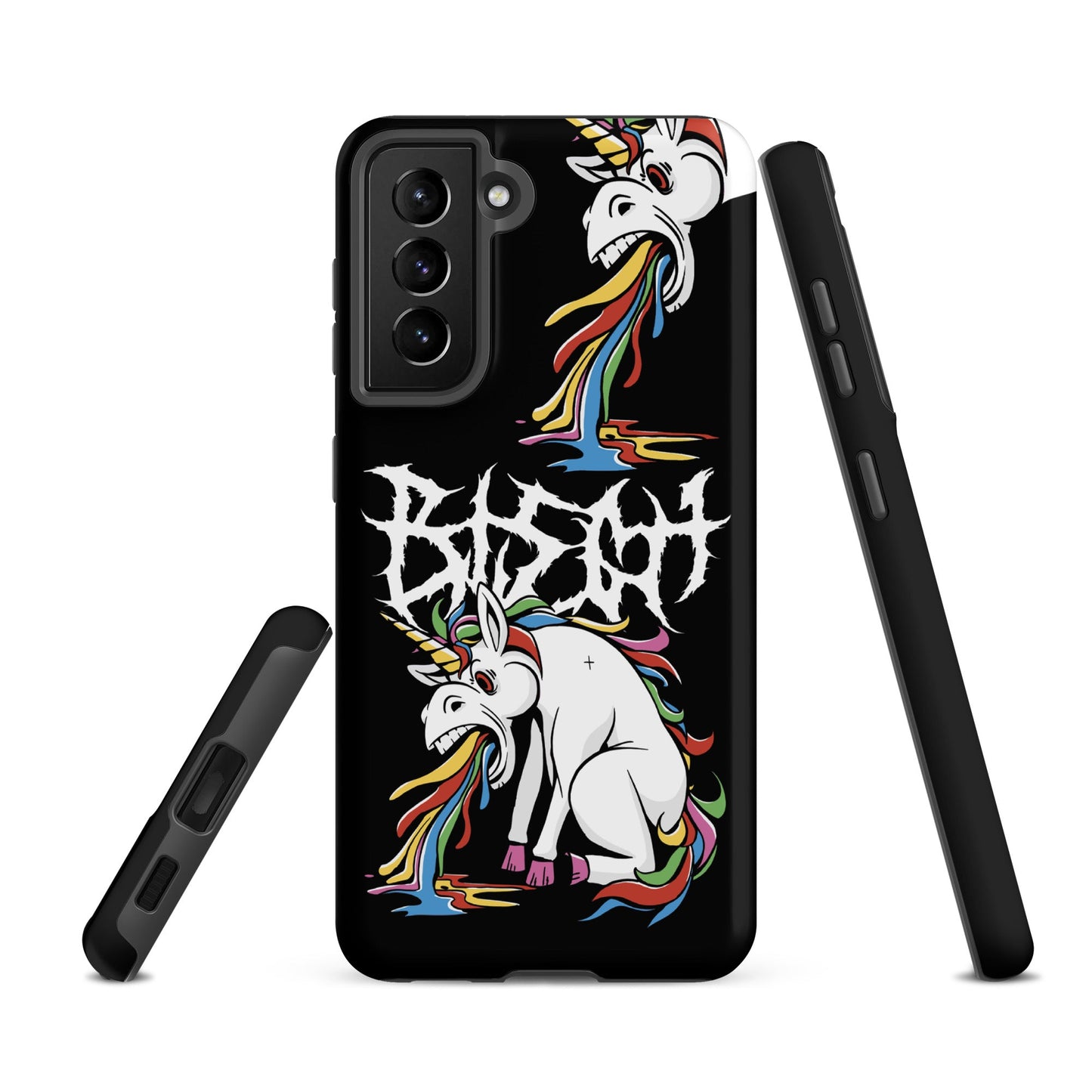 BLEGH Unicorn Vomit Tough Samsung Case