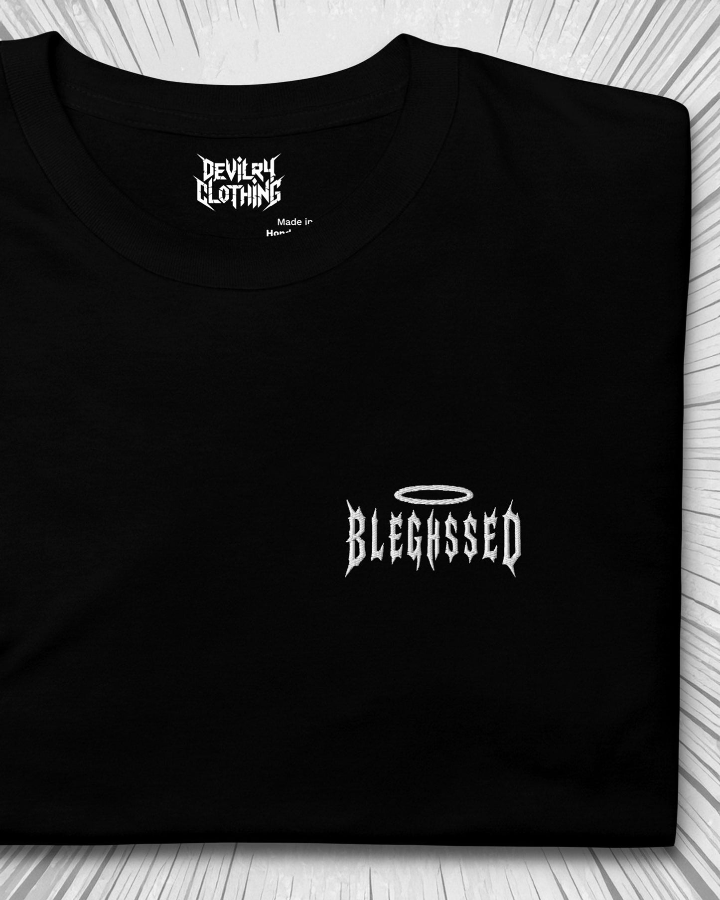 BLEGHSSED Embroidered T-Shirt