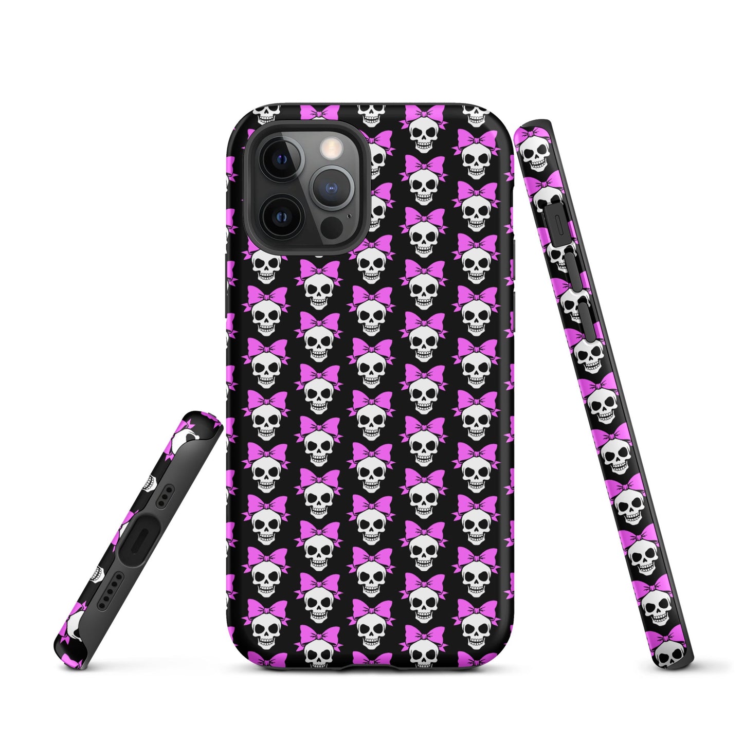 Bow Skull Tough Phone Case for iPhone®