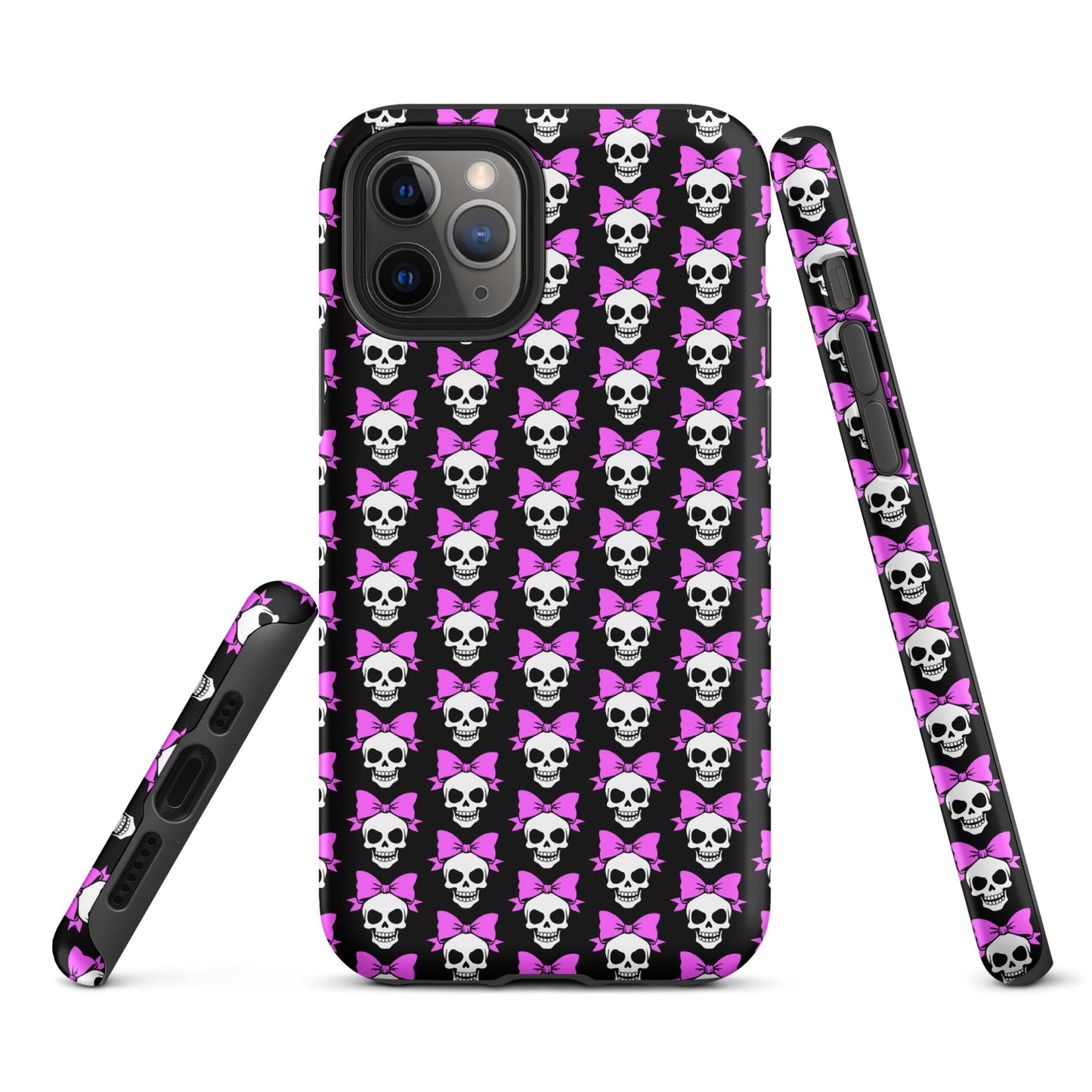Bow Skull Tough Phone Case for iPhone®
