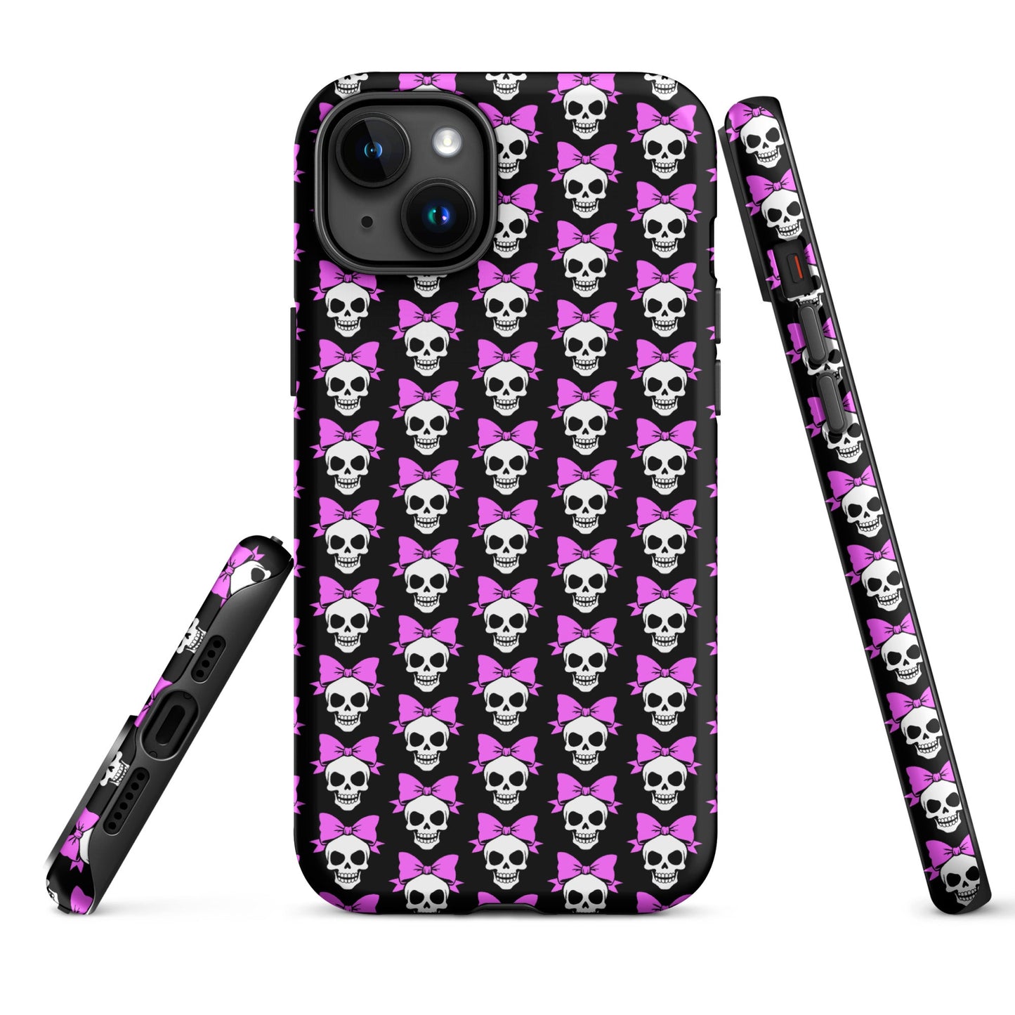Bow Skull Tough Phone Case for iPhone®
