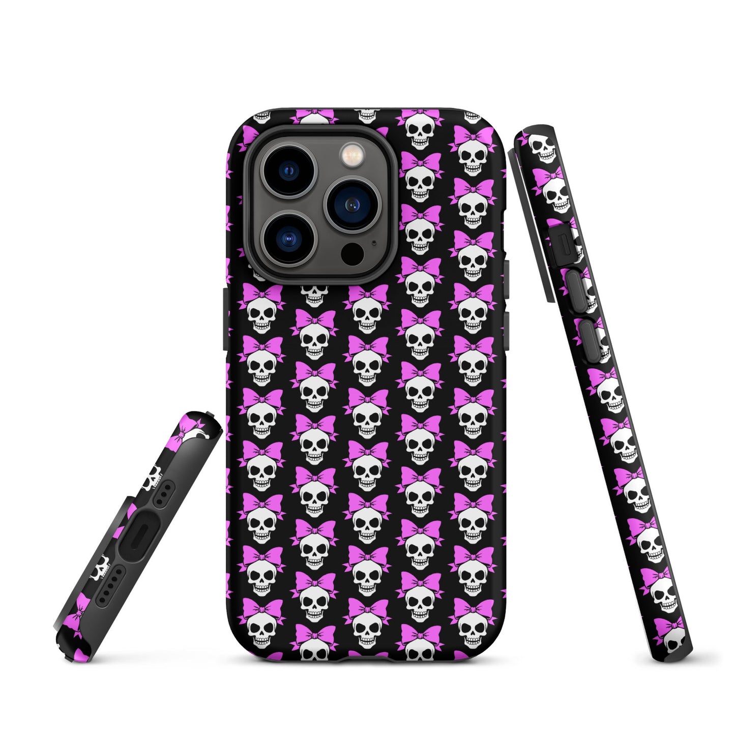 Bow Skull Tough Phone Case for iPhone®
