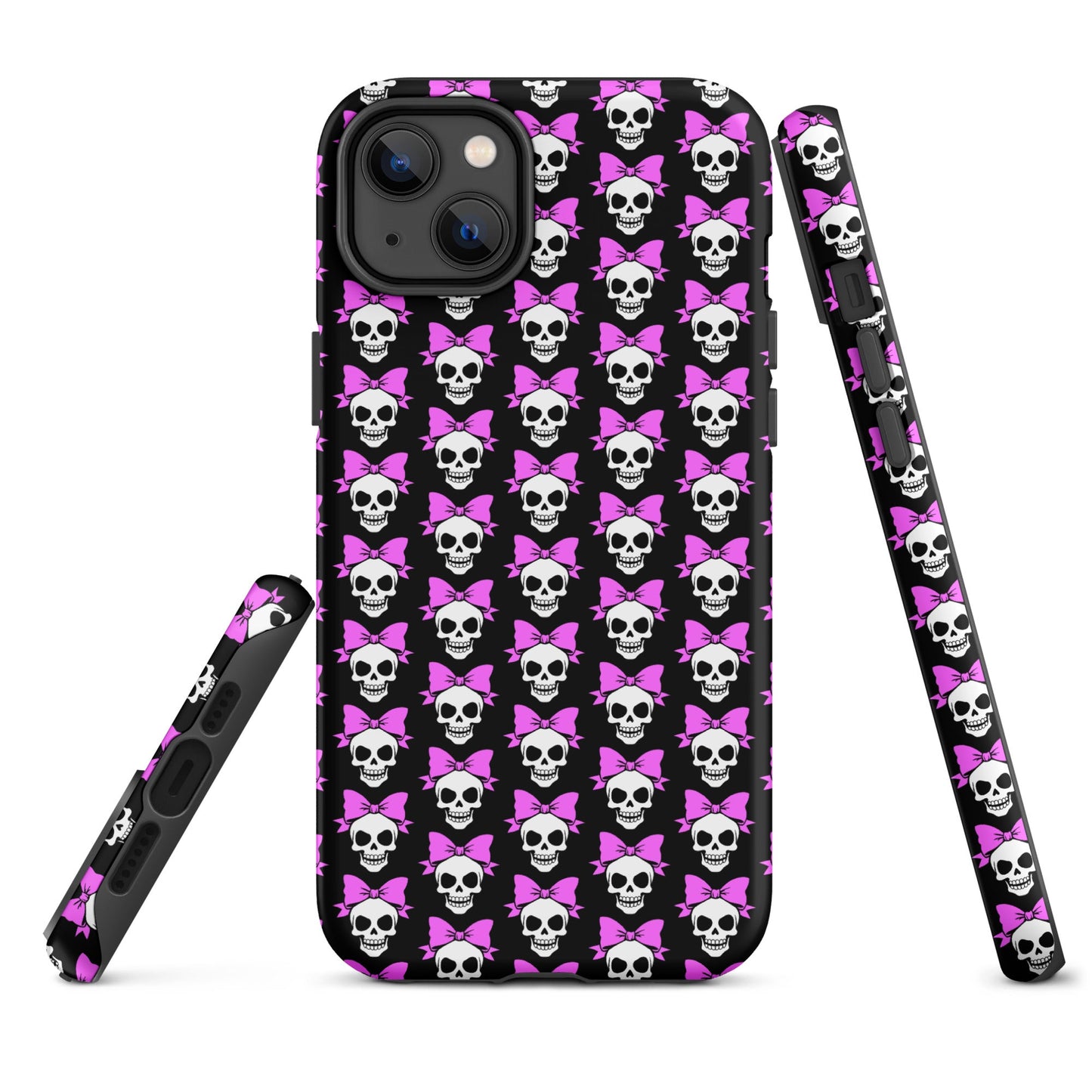 Bow Skull Tough Phone Case for iPhone®