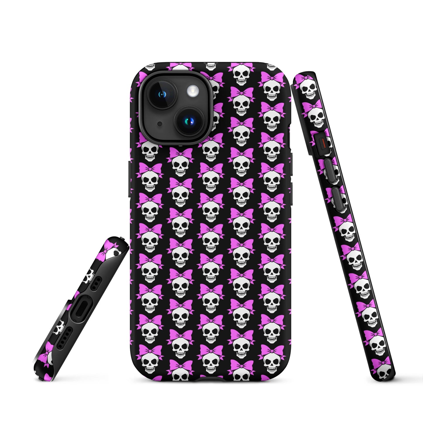 Bow Skull Tough Phone Case for iPhone®