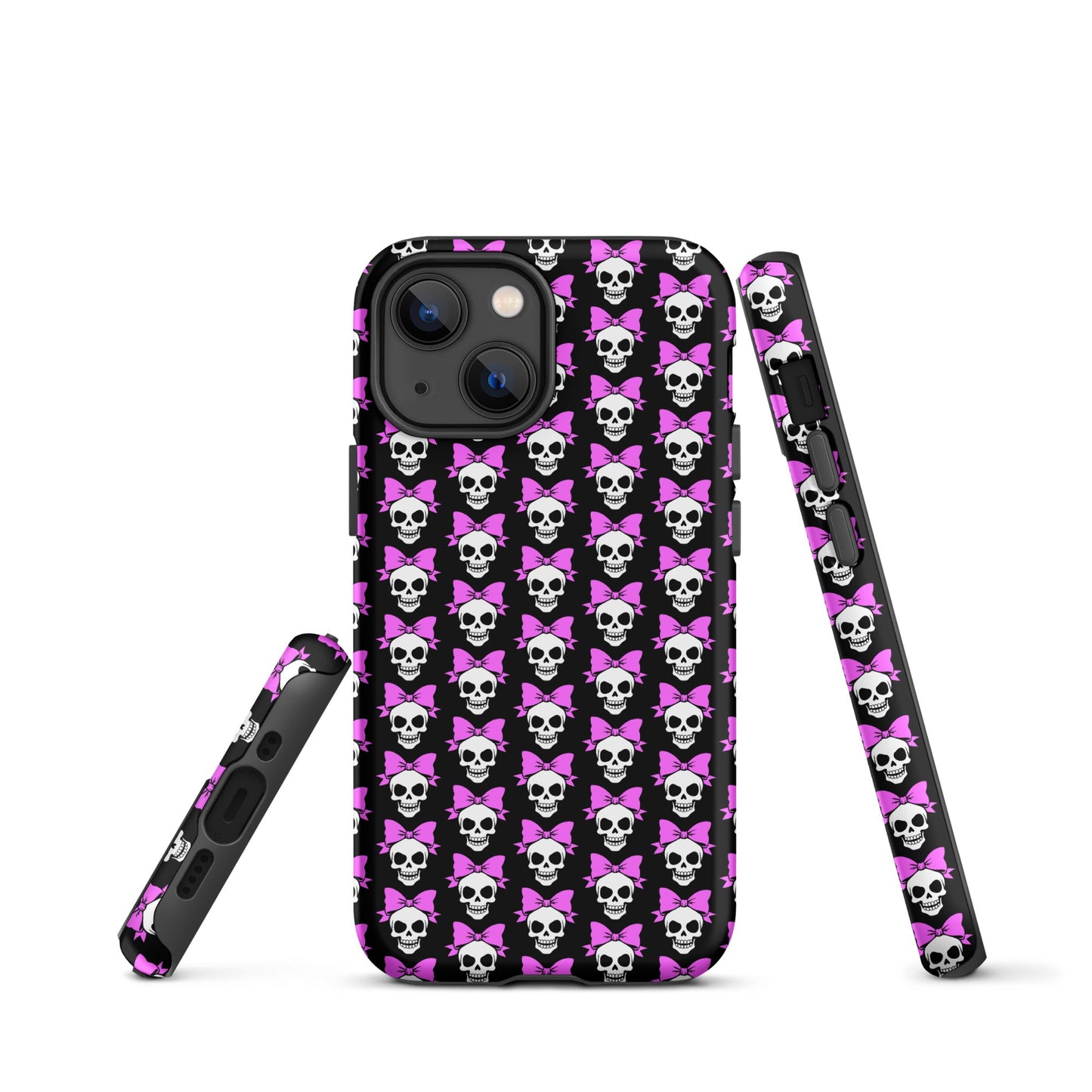 Bow Skull Tough Phone Case for iPhone®